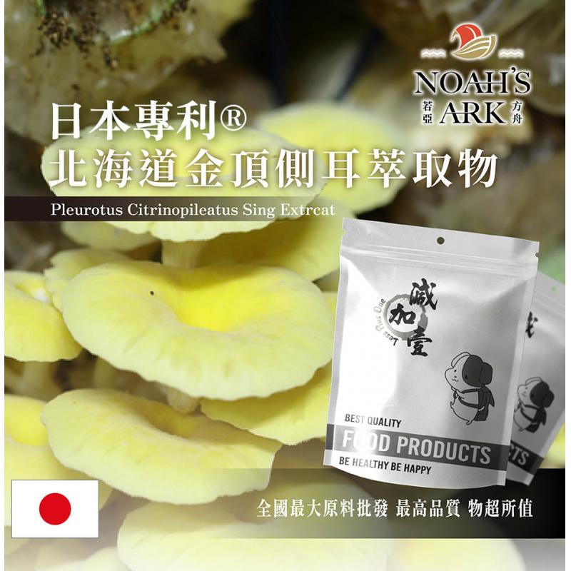若亞方舟 日本專利®北海道金頂側耳萃取物 保健原料 食品原料 賽洛美 神經醯胺 榆黃蘑 黃金菇 金頂側耳